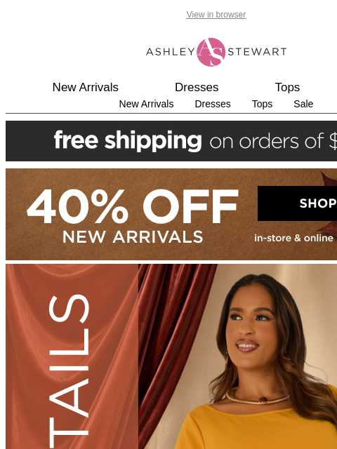 ashleystewart newsletter: Let's talk DETAILS 👗💅