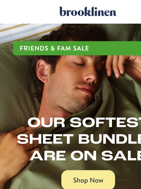 brooklinen newsletter: So #@!&ING Soft