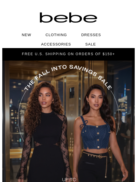 bebe newsletter: Major Sale Discount? We’ll Allow It.