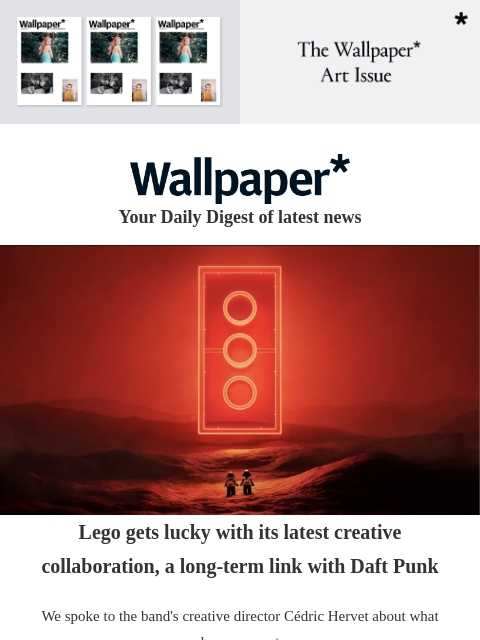 futureplc newsletter: Lego and Daft Punk unite
