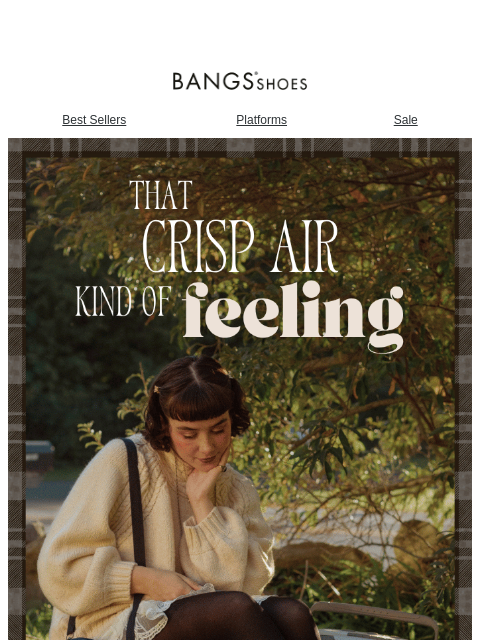 bangsshoes newsletter: You Know That Feeling… 🍁