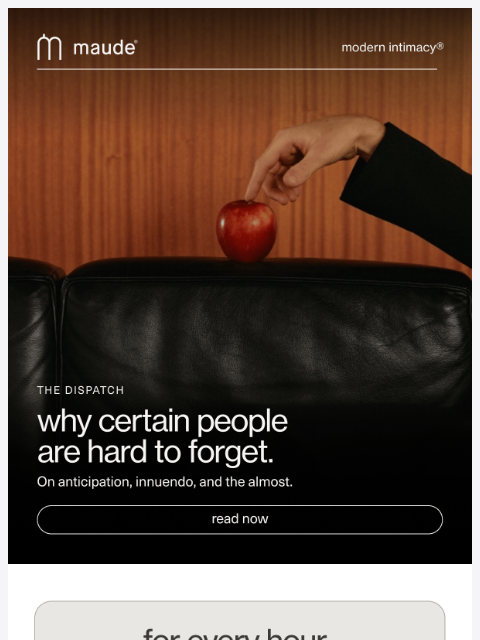 getmaude newsletter: the dispatch