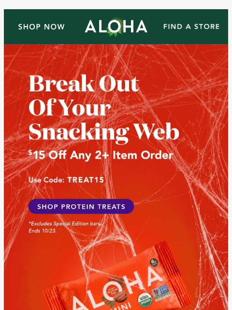 aloha newsletter: Is your snack routine feeling stuck?