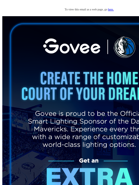 Explore NEW Mavs branded, world-class lighting options! To view this email as a web page, go here. This email was sent to: brands.news.subscription@gmail.com This email was sent by: Mavs Media 1333 N