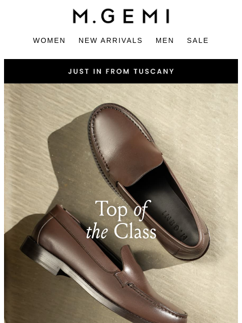 mgemi newsletter: A Brand-New Loafer Just Dropped