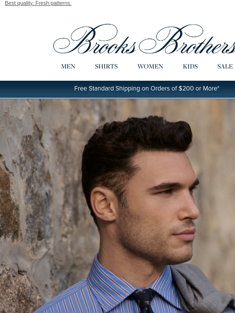brooksbrothers newsletter: The new DRESS SHIRTS
