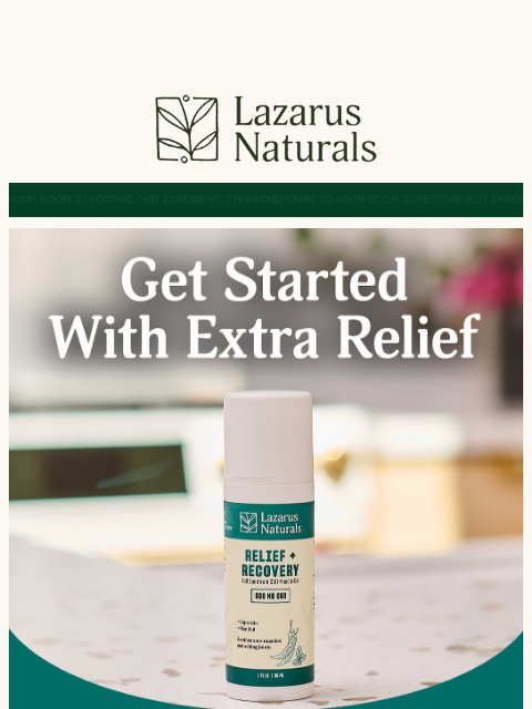lazarusnaturals newsletter: 🦾 Something Special Awaits Your First Autoship