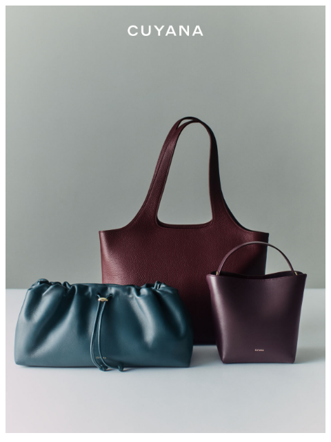 cuyana newsletter: Gemstone Edit