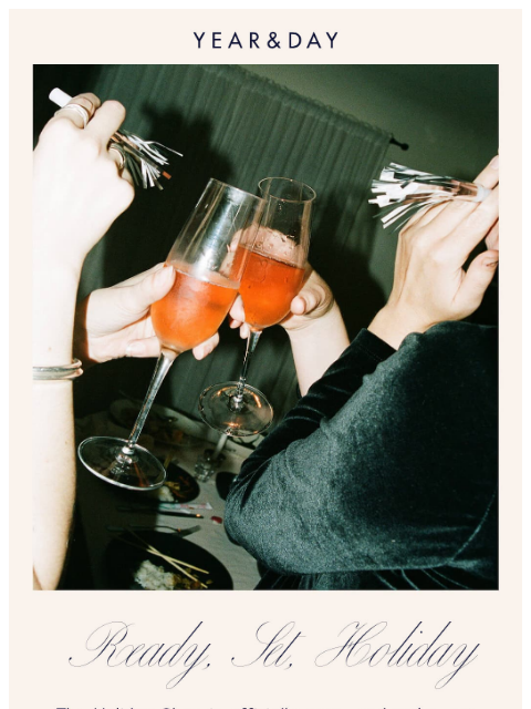 yearandday newsletter: The Holiday Shop is open 🎁