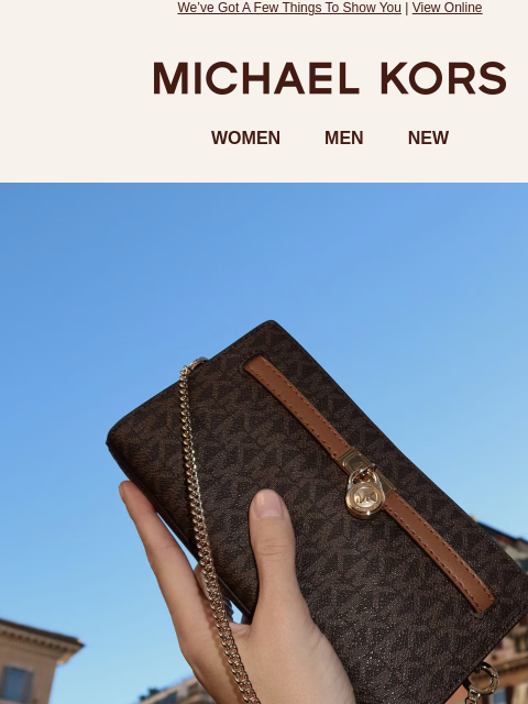 michaelkorsmail newsletter: Love Mini Bags?