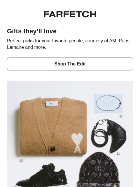 farfetch newsletter: How to win at gifting