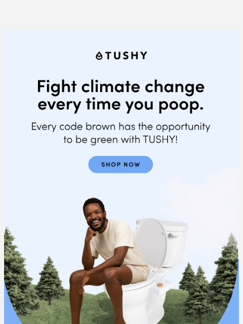hellotushy newsletter: A panty-dropper for you and the planet