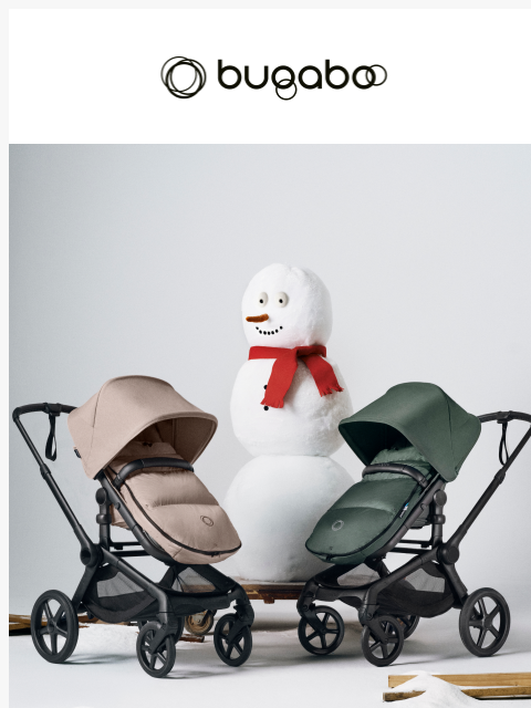 bugaboo newsletter: Curated essentials for chillier strolls