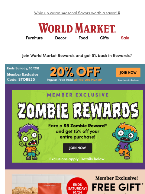 emailworldmarket newsletter: FREE scone mix in store this weekend 💫