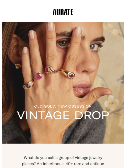 auratenewyork newsletter: 40+ NEW VINTAGE FINDS