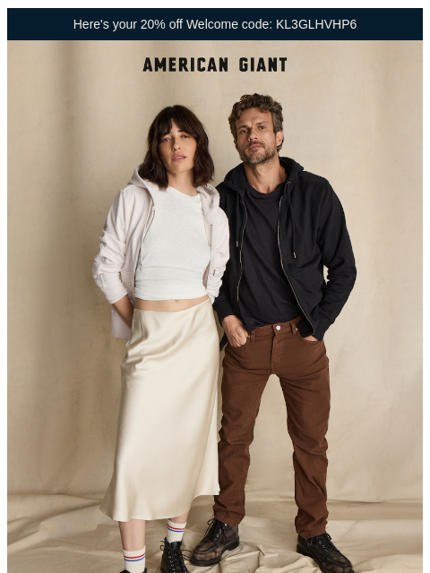 american-giant newsletter: Icon No. 6: The Classic Full Zip