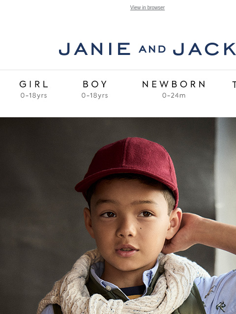 Featuring 1000s of styles. View in browser Stores Janie and Jack Girl Boy Newborn Tween Janie and Jack Girl Boy Newborn Tween Girl Boy Newborn Girl Newborn Boy Accessories Sale Gift Services Refer A