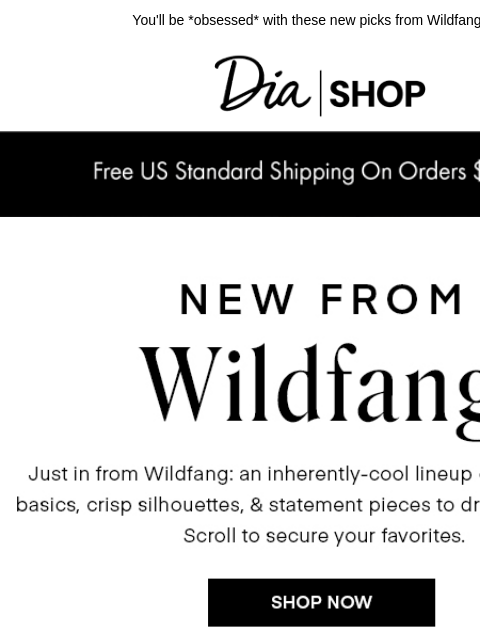 dia newsletter:  If Confident-Cool is Your Vibe...​