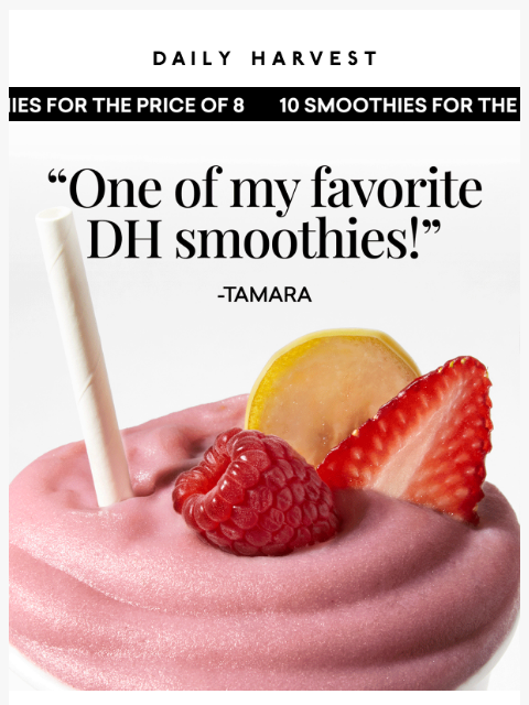 daily-harvest newsletter: A limited-time offer you'll love