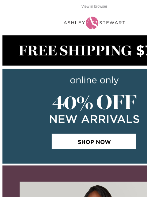 ashleystewart newsletter: Fresh styles for your 9-to-5 πΌ