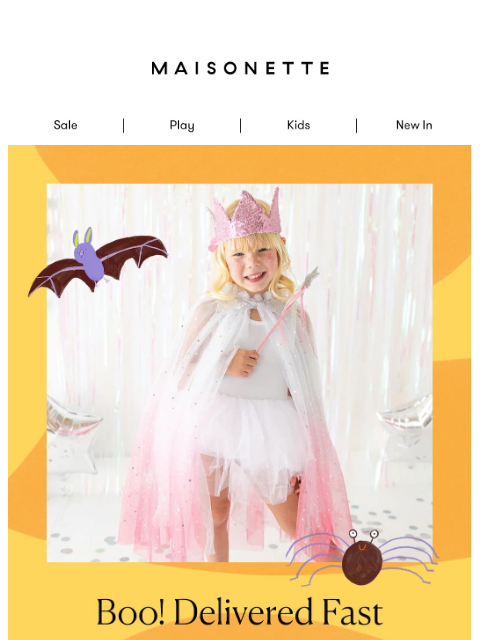 maisonette newsletter: Last-Minute Magic: Halloween Heroes 🦇