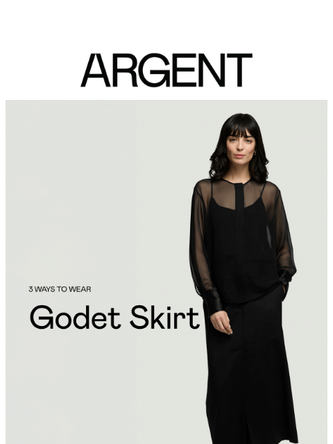 argentwork newsletter: New, Now: 1 Skirt, 3 Ways