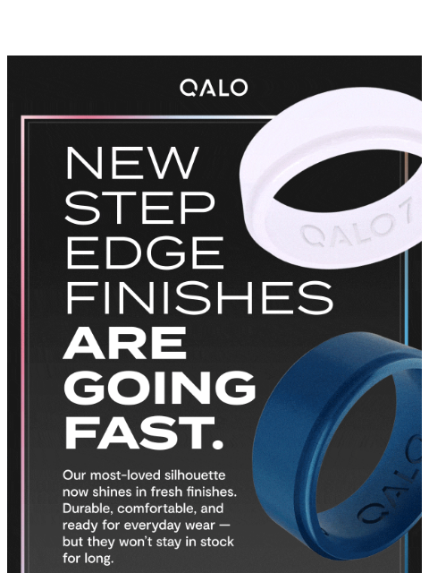 qalo newsletter: Step up your style!