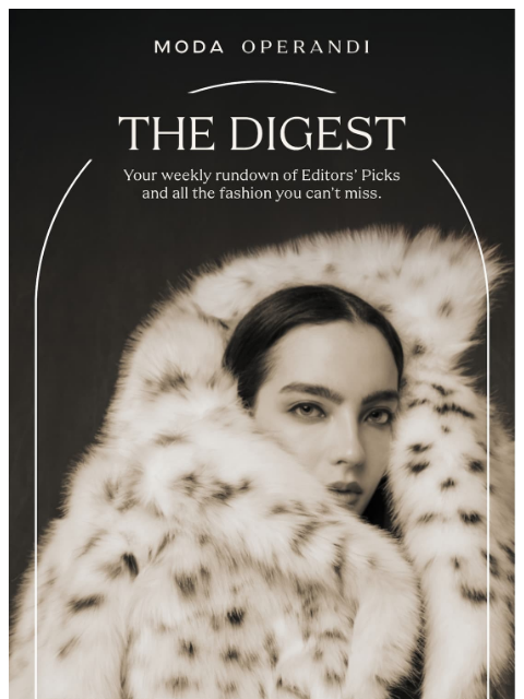 modaoperandi newsletter: The FALL outfit formula