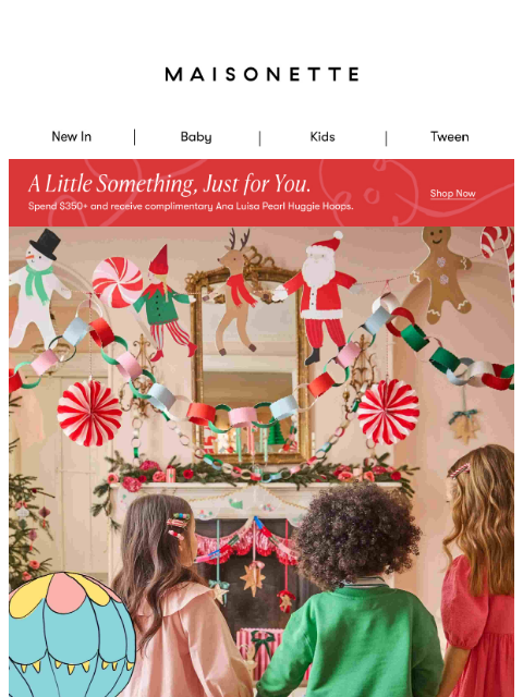 maisonette newsletter: The Most Wonderful Shop Of The Year 🎄