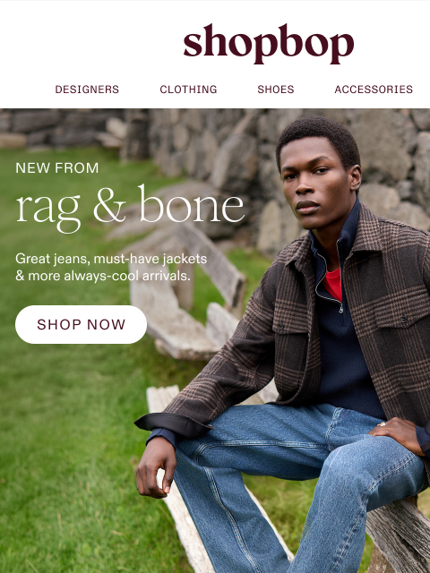 shopbop-mail newsletter: New from rag & bone