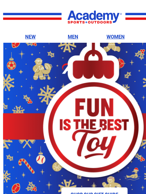 academy newsletter: Just Launched: Our Holiday Gift Guide