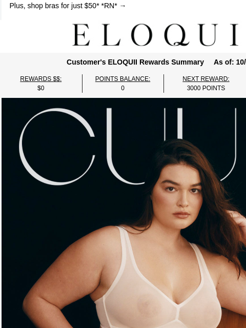 eloquii newsletter: Meet CUUP—bras perfected in 67 sizes & counting