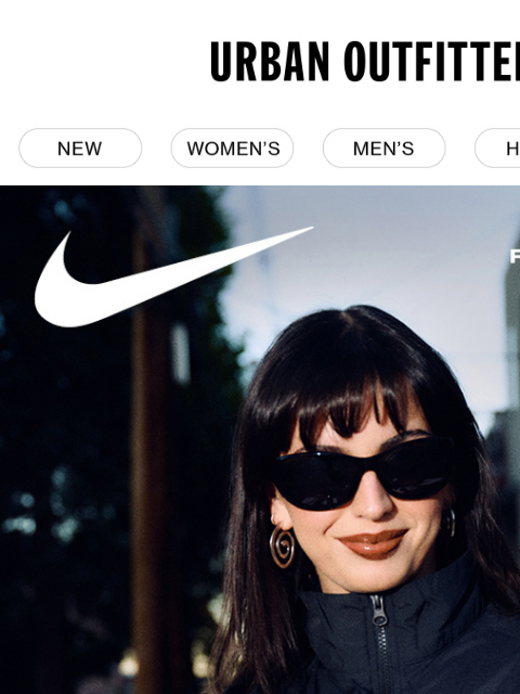 urbanoutfitters newsletter: UO + Nike + Rebecca Black + Yung Gravy = 🤯
