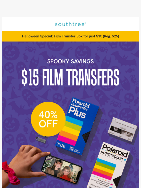 southtree newsletter: No tricks. Just TREATS! Enjoy King Sized Savings!