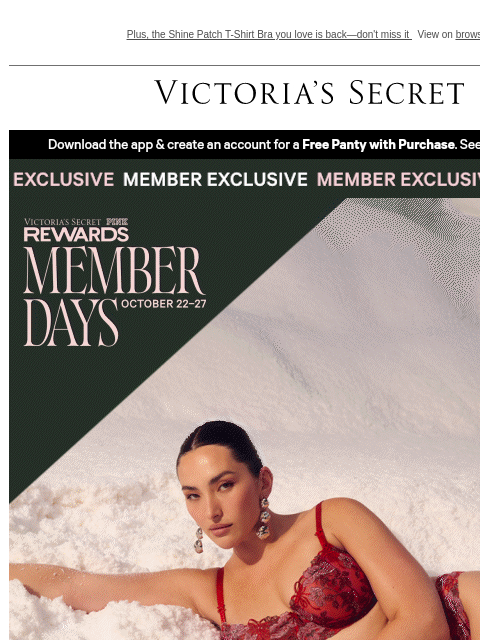 victoriassecret newsletter: It’s Here: Buy 2, Get 2 Free