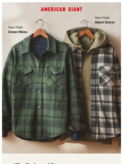 american-giant newsletter: The Redwood Returns