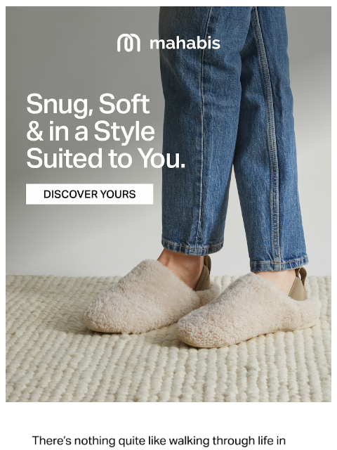 mahabis newsletter: Comfort in Motion