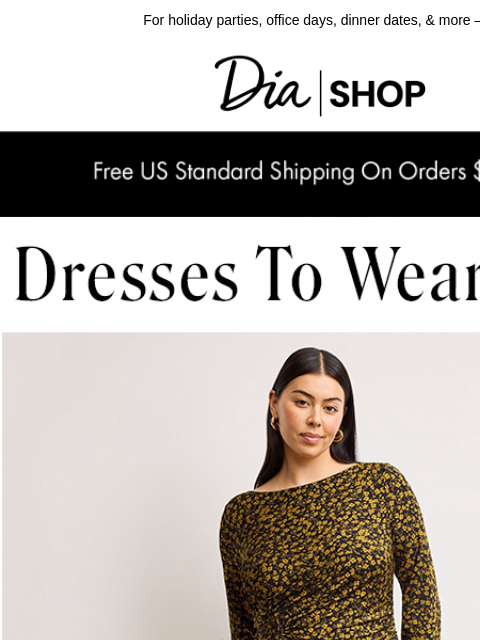 dia newsletter: Dresses You Need RN ♥️​