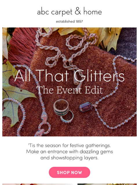 abchome newsletter: Just-in Jewelry!