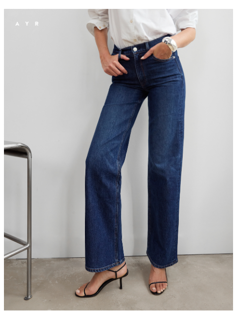 ayr newsletter: new jean, about to sell out