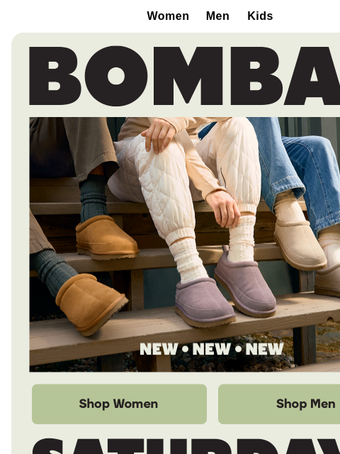 bombas newsletter: We Made Shoes *Gasp*