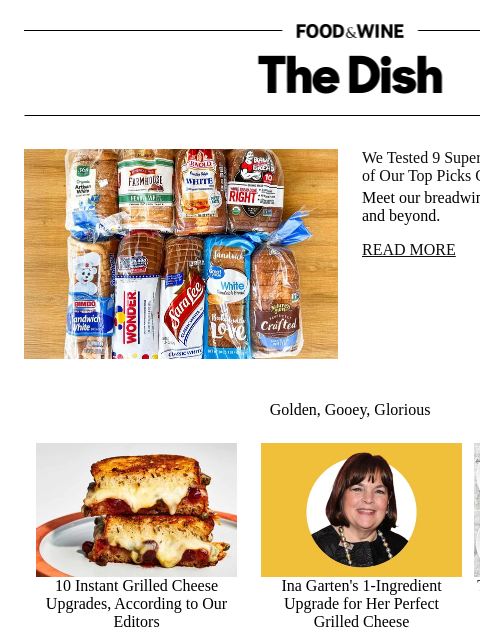 foodandwine newsletter: This $1.50 White Bread Beat Out Bigger Brands