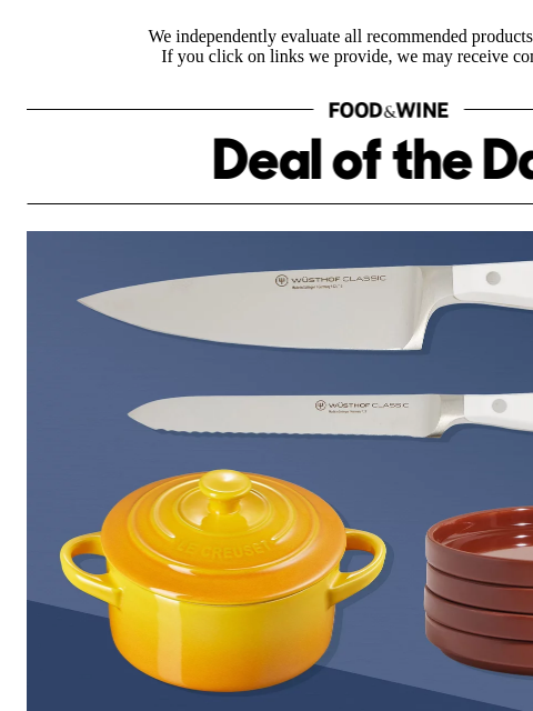 foodandwine newsletter: PSA: Nordstrom Is Hiding Deals on Le Creuset, Ninj...