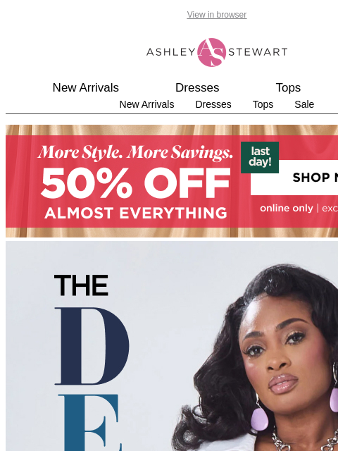 ashleystewart newsletter: Denim for the DIVAS 💅👖