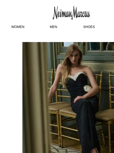 neimanmarcus newsletter: Wedding-guest elegance