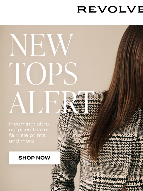 revolve newsletter: We Saw This Top And Thought Of You