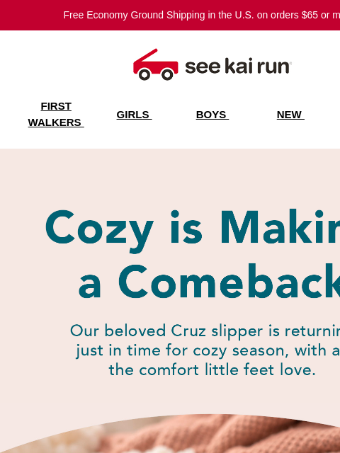 seekairun newsletter: Your Favorite Slipper is Coming Back + 15% off