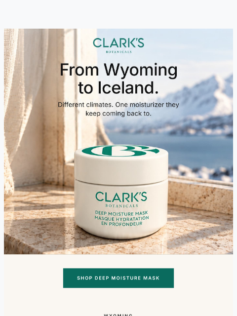 clarksbotanicals newsletter: Icelandic winters. Wyoming winds.