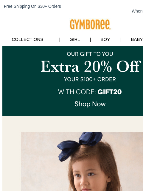 gymboree newsletter: Luxe Holiday Styles from Marchesa Mini x Gymboree