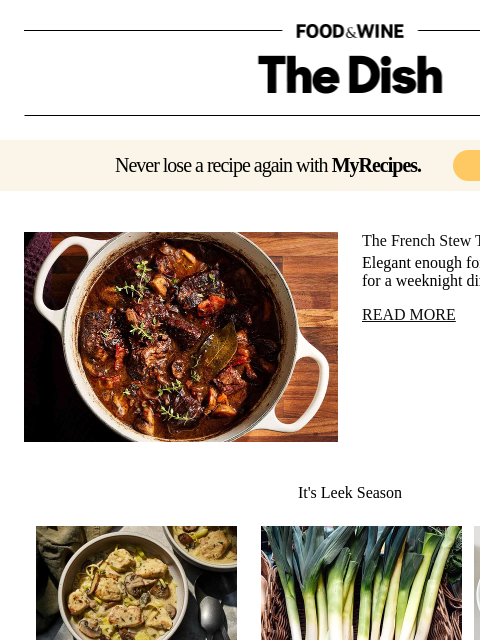foodandwine newsletter: The French Stew That Never Goes Out of Style